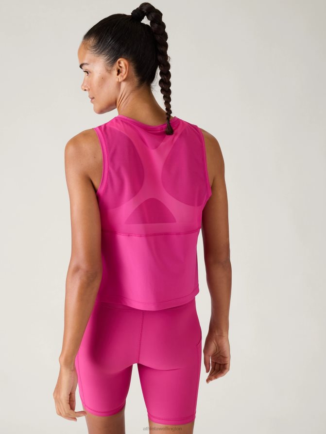Athleta Women Iceplant Pink Ultimate Muscle Tank TZB4L0238