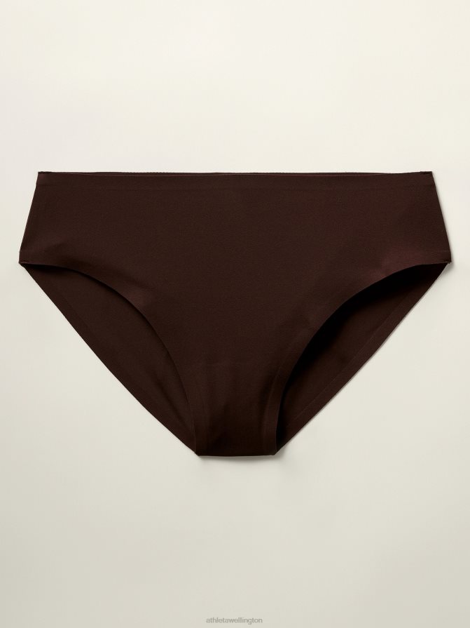 Athleta Women Toasted Brown Ritual Bikini Underwear TZB4L0707